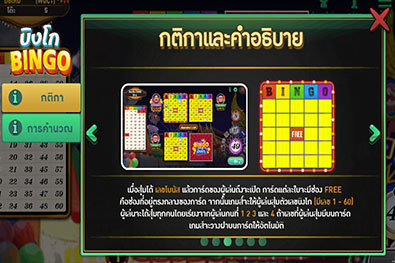 กติกา บิงโก