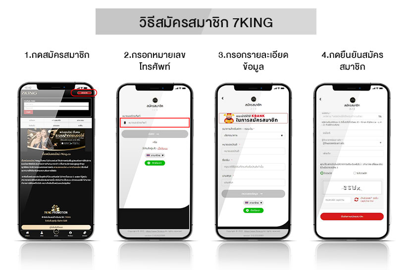 วิธีการสมัครสมาชิก